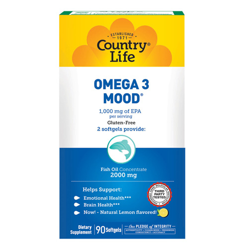 Foto 2 pulgar | Suplemento Country Life Omega 3 de 90 Tabletas 2 Paquetes-Venta Internacional