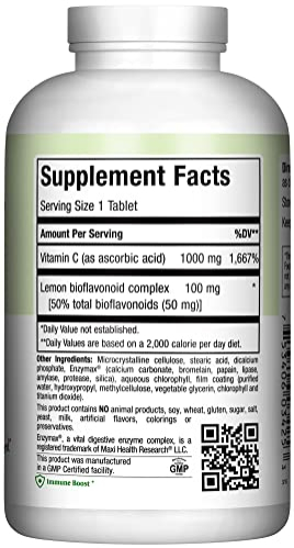 Foto 7 pulgar | Suplemento Maxi-health Max De Vitamina C De 1000 Mg Con Bioflavonoides - Venta Internacional.