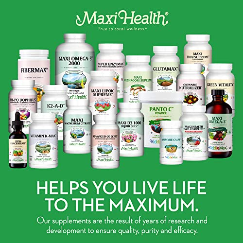 Foto 8 pulgar | Suplemento Maxi-health Max De Vitamina C De 1000 Mg Con Bioflavonoides - Venta Internacional.