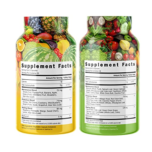 Foto 3 pulgar | Paquete De 2 Suplementos Con Mezcla De Superalimentos De Frutas Y Verduras Vitamiz - Venta Internacional.