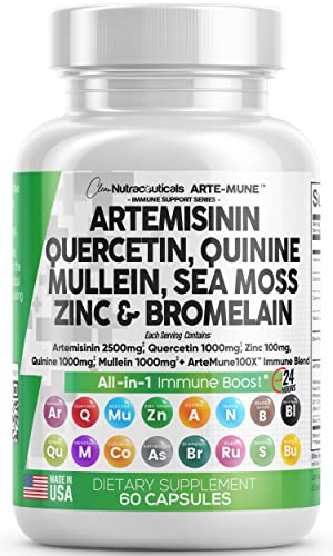 Supplement Clean Nutraceuticals, Artemisinina, 2500 Mg De Quercetina - Venta Internacional.