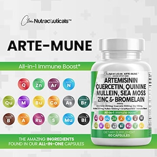 Foto 7 | Supplement Clean Nutraceuticals, Artemisinina, 2500 Mg De Quercetina - Venta Internacional.