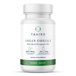 Foto 1 | Suplemento Tahiro Vegan Omega-3 En Cápsulas Blandas De 1000 Mg De Dpa, Dha Y E - Venta Internacional.