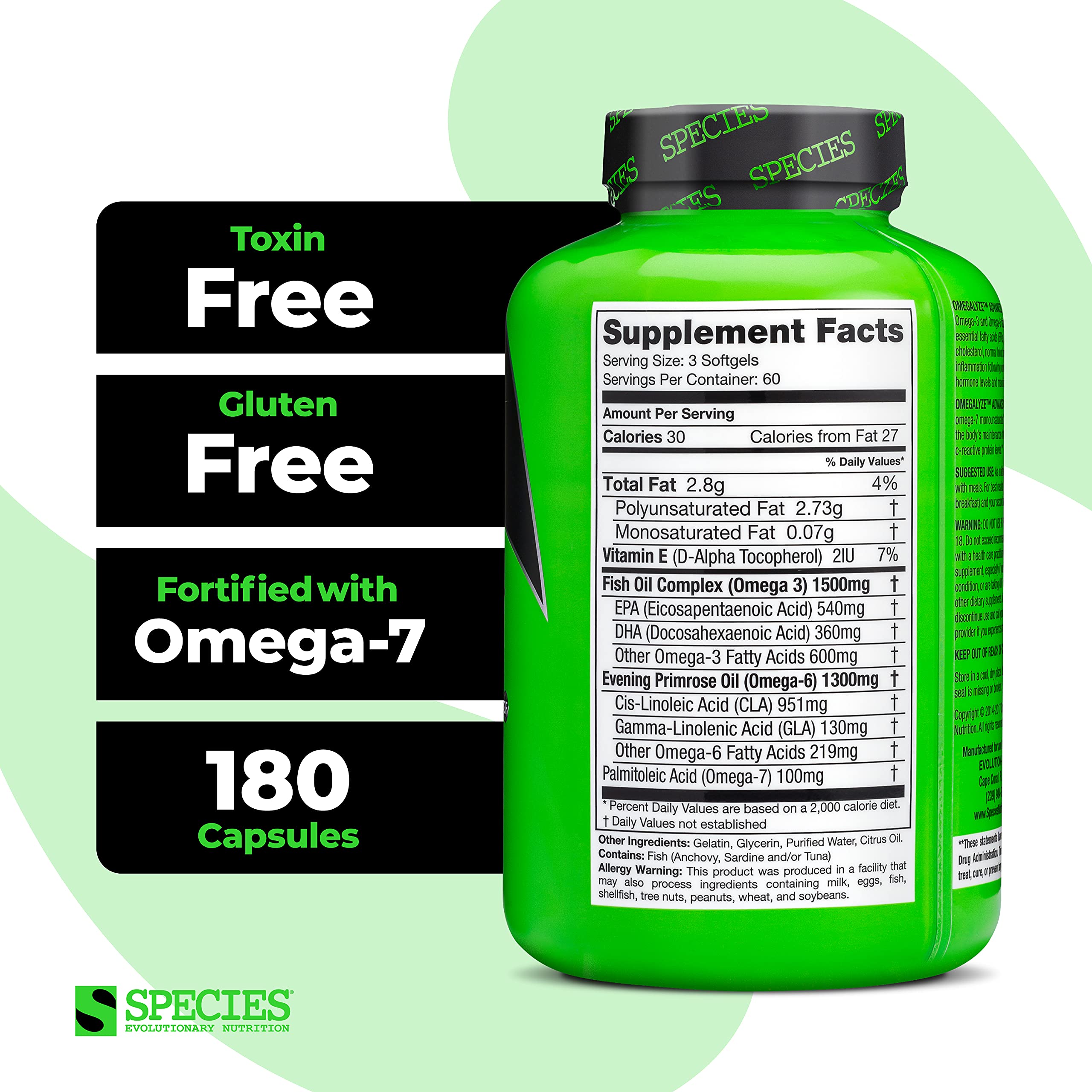 Foto 4 pulgar | Suplementos Species Nutrition Omegalyze Support Essential F - Venta Internacional.