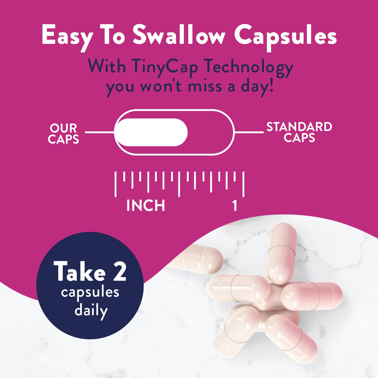 Foto 4 pulgar | Probiotics Waylo En Cápsulas Diminutas Para Mujer, 60 Cfu Con Prebiótico - Venta Internacional.