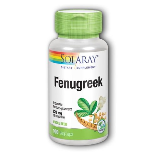 Foto 1 | Suplemento De Fenogreco Solaray 100 Cápsulas - Venta Internacional.