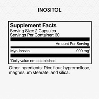 Foto 2 | Suplemento Momentous Huberman Stack De Inositol, 60 Porciones - Venta Internacional.