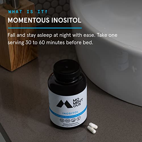 Foto 5 pulgar | Suplemento Momentous Huberman Stack De Inositol, 60 Porciones - Venta Internacional.