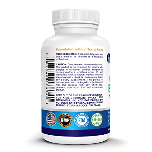 Foto 6 pulgar | Suplemento Vitality Span Con Extracto De Ostra, 500 Mg, 60 Cápsulas Vegetarianas - Venta Internacional.