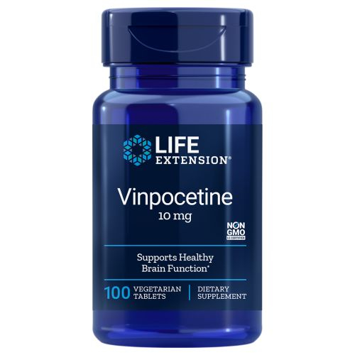 Foto 2 pulgar | Vinpocetina Supplement Life Extension, 100 Comprimidos (paquete De 4) - Venta Internacional.