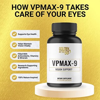 Foto 4 | Suplemento Golden After 50 Vpmax-9 Vision Support, 3 Botellas - Venta Internacional.