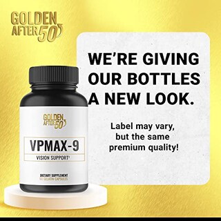 Foto 5 | Suplemento Golden After 50 Vpmax-9 Vision Support, 3 Botellas - Venta Internacional.