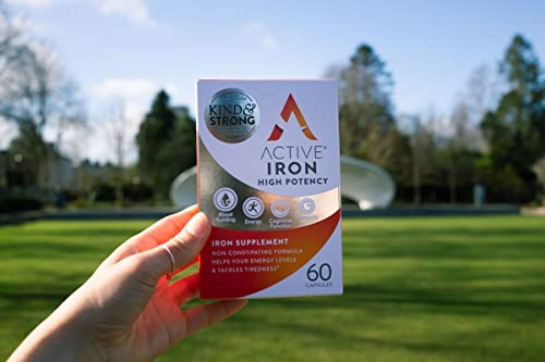 Foto 7 pulgar | Suplemento De Hierro Activeiron High Potency 25 Mg (60 Cápsulas) - Venta Internacional.
