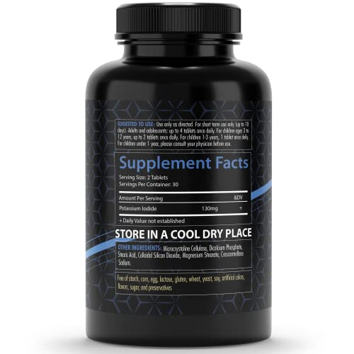 Foto 2 | Tabletas De Yoduro De Potasio Supplement Healthfare De 130 Mg (120) - Venta Internacional.