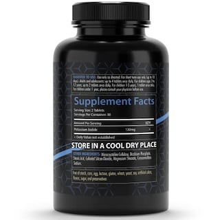 Foto 2 | Tabletas De Yoduro De Potasio Supplement Healthfare De 130 Mg (120) - Venta Internacional.