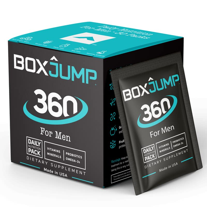 Foto 2 pulgar | Multivitamínico Diario Made Man Boxjump 360 Para Hombres, Suplemento De 30 Días - Venta Internacional.