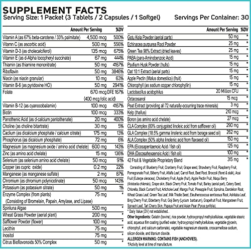 Foto 7 pulgar | Multivitamínico Diario Made Man Boxjump 360 Para Hombres, Suplemento De 30 Días - Venta Internacional.