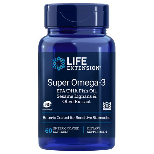Foto 2 pulgar | Supplement Life Extension Super Omega-3 Epa/dha 60 Cápsulas Blandas - Venta Internacional.