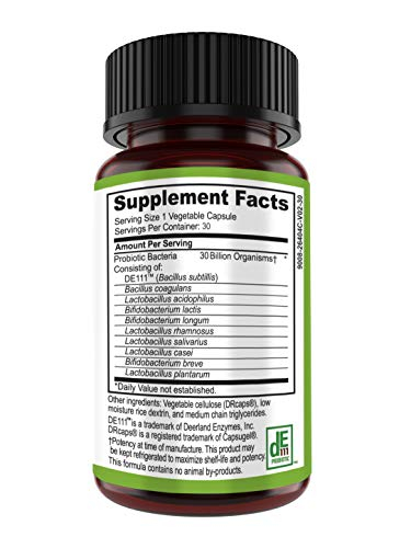 Foto 3 pulgar | Probiotic Ascendant Nutrition Pro-flora 30 Mil Millones De Cfu 30 - Venta Internacional.