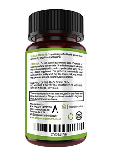 Foto 4 pulgar | Probiotic Ascendant Nutrition Pro-flora 30 Mil Millones De Cfu 30 - Venta Internacional.