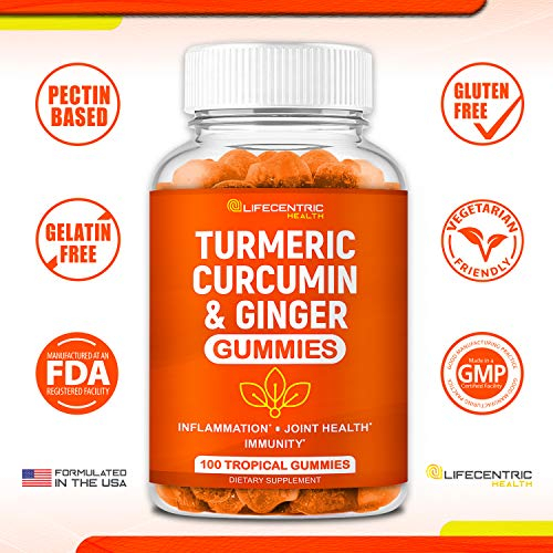 Foto 5 pulgar | Gomitas De Cúrcuma Supplement Lifecentric Health Max Strength - Venta Internacional.