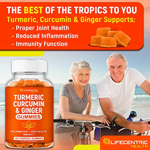 Foto 6 pulgar | Gomitas De Cúrcuma Supplement Lifecentric Health Max Strength - Venta Internacional.