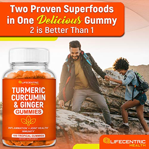 Foto 7 pulgar | Gomitas De Cúrcuma Supplement Lifecentric Health Max Strength - Venta Internacional.
