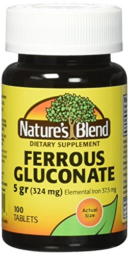 Suplemento Nacional De Gluconato Ferroso De Vitamina D 324 Mg 100 Comprimidos - Venta Internacional.