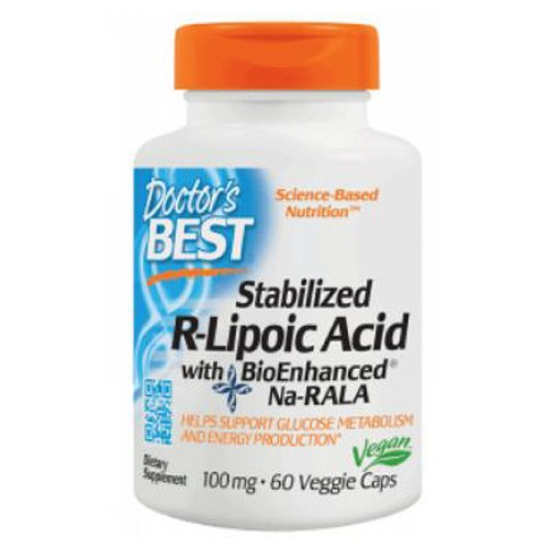 Foto 2 pulgar | Suplemento Doctors Best Ácido R-lipoico Estabilizado  60 Cápsulas X2 - Venta Internacional