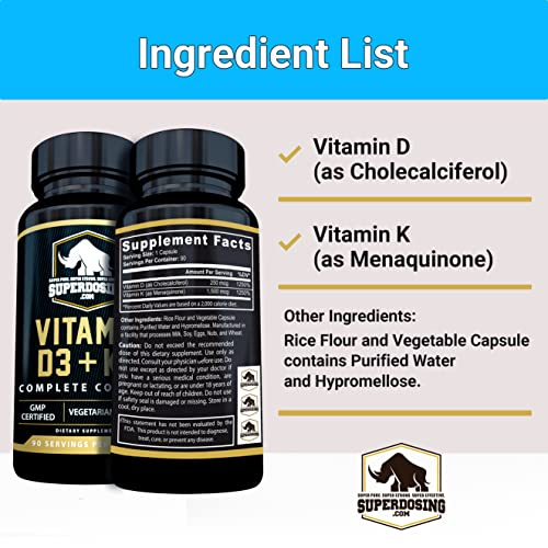 Foto 5 pulgar | [suplementos] Superdosificación De Vitaminas D3k2 10.000 Ui D3 + 1500  - Venta Internacional.