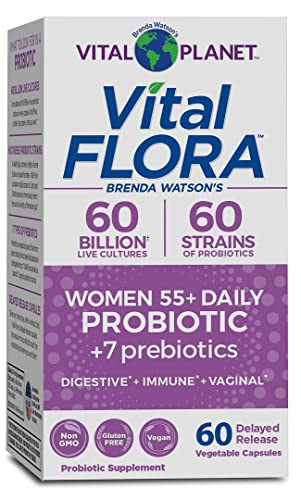 Foto 2 pulgar | Suplemento Probiótico Vital Planet Vital Flora Women 55+ 60 C - Venta Internacional.