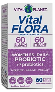 Foto 1 | Suplemento Probiótico Vital Planet Vital Flora Women 55+ 60 C - Venta Internacional.