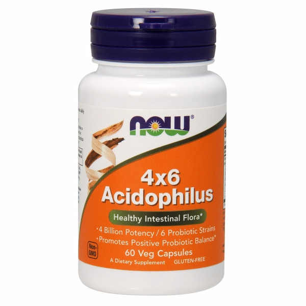 Foto 2 pulgar | Acidophilus De Supplement Now Foods, 60 Cápsulas, 4 Mil Millones De Cfu - Venta Internacional.