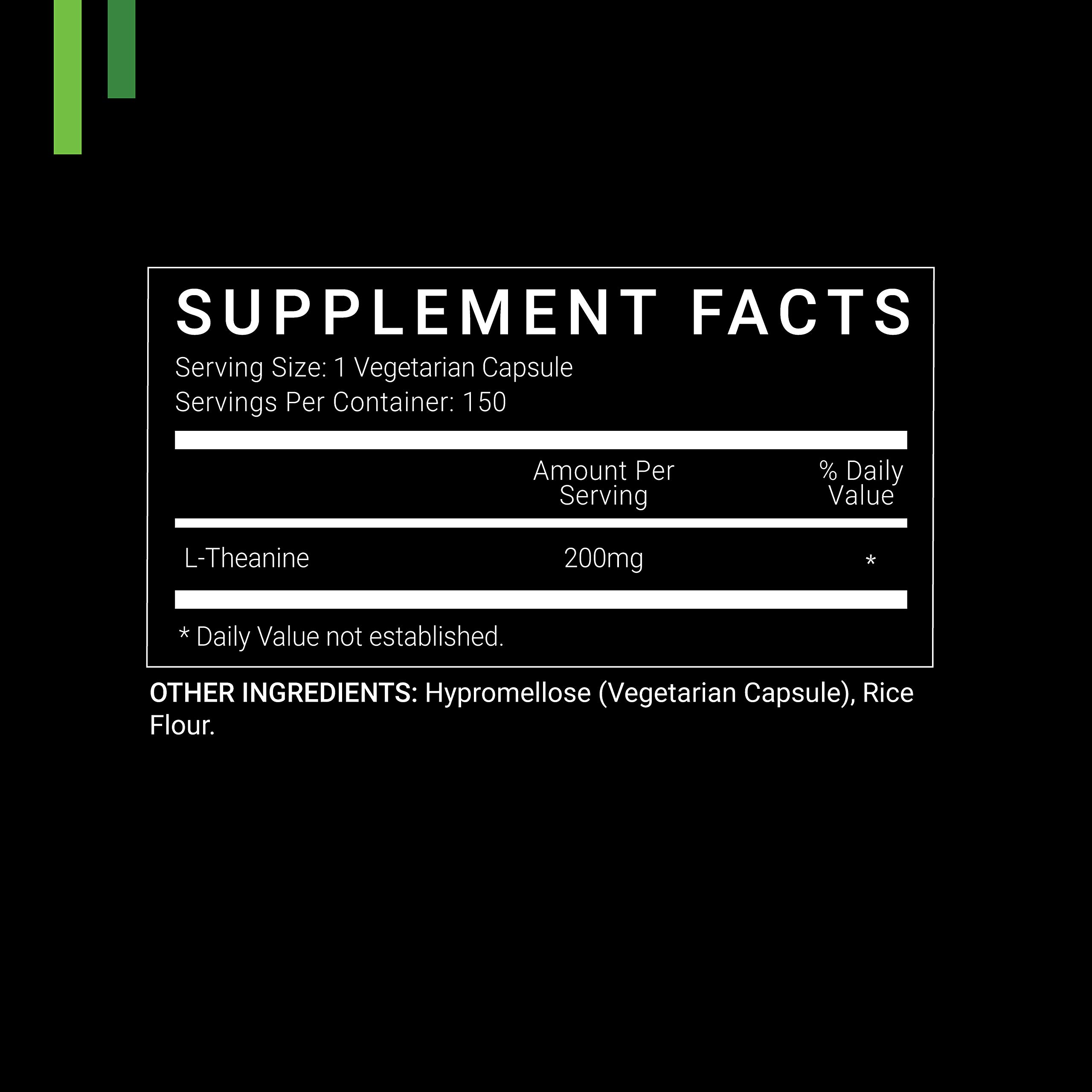 Foto 3 pulgar | Suplemento Symnutrition L-teanina 200 Mg 150 V Cápsulas - Venta Internacional.