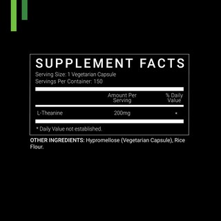 Foto 2 | Suplemento Symnutrition L-teanina 200 Mg 150 V Cápsulas - Venta Internacional.