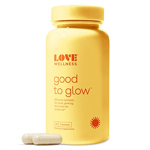 Foto 2 pulgar | Suplemento Love Wellness Good To Glow Colágeno 60 Cápsulas - Venta Internacional.