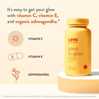 Foto 3 | Suplemento Love Wellness Good To Glow Colágeno 60 Cápsulas - Venta Internacional.