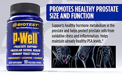 Foto 4 | Suplemento Biotest P-well Prostate Health 90 Cápsulas - Venta Internacional.
