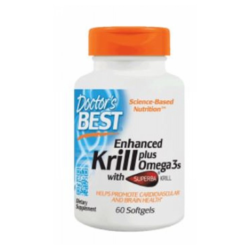 Foto 2 pulgar | Supplement Doctors Best Real Krill Enhanced Dha Y Epa 60x2 - Venta Internacional.