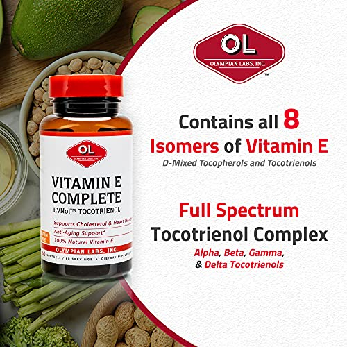 Foto 7 pulgar | Suplemento Olympian Labs De Vitamina E Completa Tocomin 200 Ui - Venta Internacional.