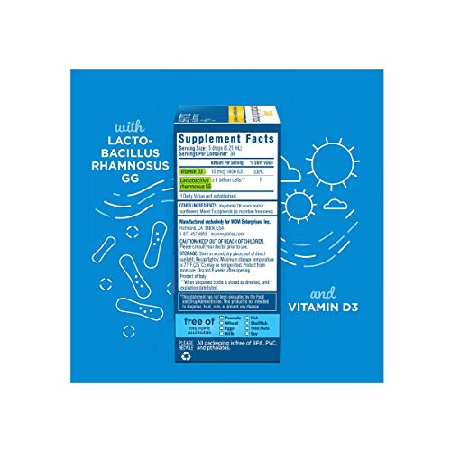 Foto 3 pulgar | Suplemento Mommy's Bliss Probiotic Drops Con Vitamina D, 10 Ml - Venta Internacional.
