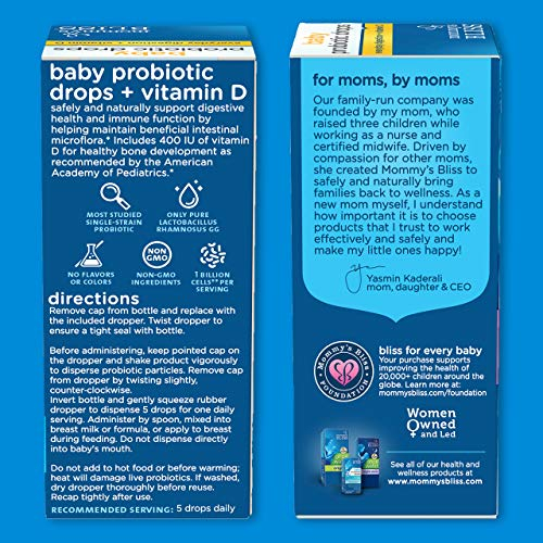 Foto 6 pulgar | Suplemento Mommy's Bliss Probiotic Drops Con Vitamina D, 10 Ml - Venta Internacional.