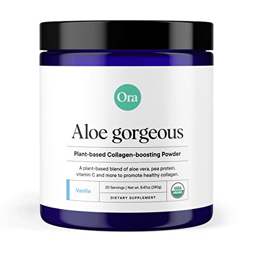 Polvo Potenciador De Colágeno Ora Organic Aloe Gorgeous, 20 Porciones - Venta Internacional.