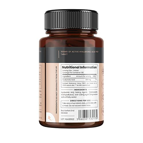 Foto 3 | Suplemento De Ácido Hialurónico Pureclinica 300 Mg X 360 Comprimidos - Venta Internacional.