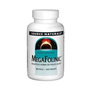 Foto 1 | Suplemento Source Naturals Megafolinic 240 Comprimidos - Venta Internacional