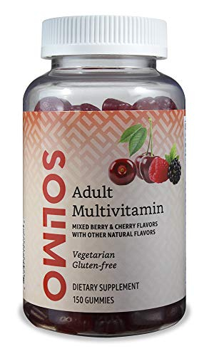 Foto 2 pulgar | Suplemento Multivitamínico Solimo Para Adultos, 150 Gomitas, Sopa De 75 Días - Venta Internacional.