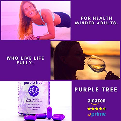Foto 3 pulgar | Píldoras De Vitaminas Purple Tree Celebration Con Dhm Milk Thistle 60 - Venta Internacional.