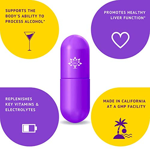Foto 4 pulgar | Píldoras De Vitaminas Purple Tree Celebration Con Dhm Milk Thistle 60 - Venta Internacional.