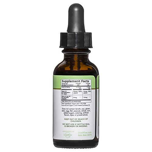 Foto 3 pulgar | Suplemento De Vitamina D3 K2 Para Bebés Live Wise Naturals - Venta Internacional.