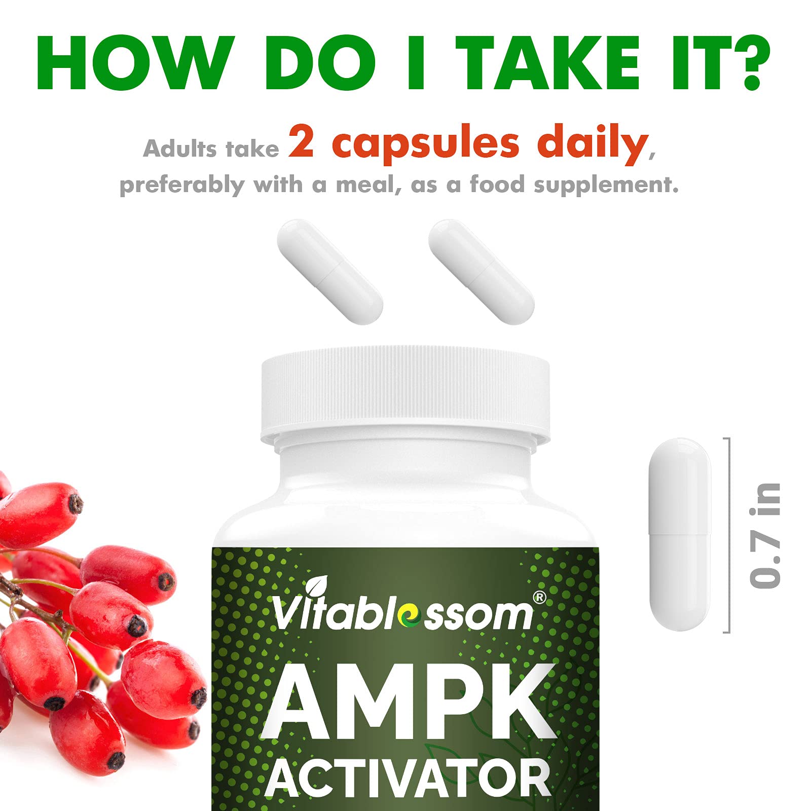 Foto 8 pulgar | Suplemento Vitablosom Ampk Activator 5 En 1 Jiaogulan Gynos - Venta Internacional.